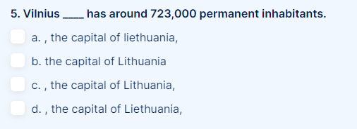 Vilnius ____ has around 723,000 permanent inhabitants.