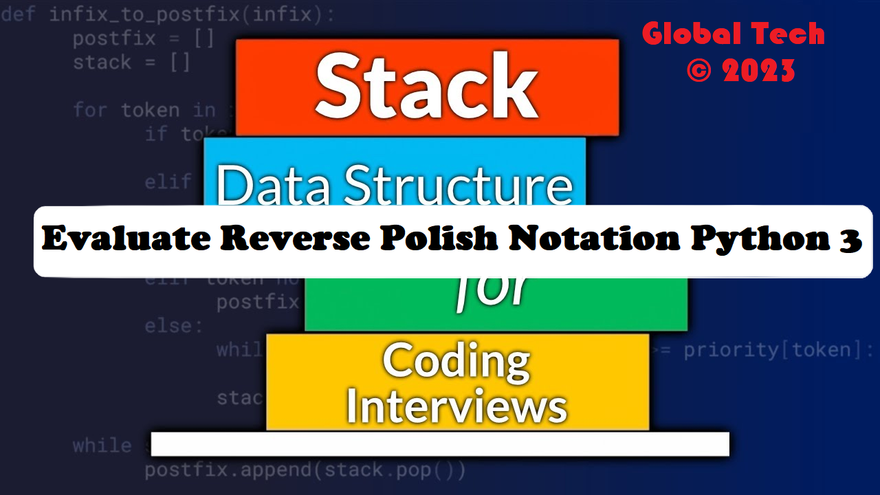 Evaluate Reverse Polish Notation Python 3